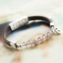 Machen Sie diese Armb&auml;nder selbst mit unserer neuen Kollektion Naturstein Perlen