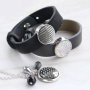 Besonderen Schmuck mit Basic Cabochons und Cuoio Armb&auml;ndern