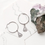 Stainless Steel Ohrringe und Ketten