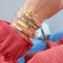 Schmuck Inspiration mit Miyuki Perlen und DQ Metall