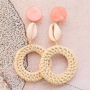 DIY: Ohrringe in Soutache Stil mit gewebten Anh&auml;ngern