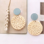 DIY: Ohrringe in Soutache Stil mit gewebten Anh&auml;ngern