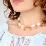 Tropischer Schmuck mit Kauri Muscheln! Lass die Sonne scheinen!
