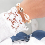 Tropischer Schmuck mit Kauri Muscheln! Lass die Sonne scheinen!