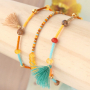 Schmuck Inspiration mit Miyuki Perlen und DQ Metall