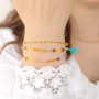 Schmuck Inspiration mit Miyuki Perlen und DQ Metall