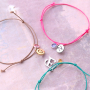 Machen Sie diesen Schmuck selbst mit Initialen aus Rostfreiem Stahl!