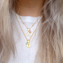 Machen Sie diesen Schmuck selbst mit Initialen aus Rostfreiem Stahl!