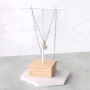 Machen Sie diesen Schmuck selbst mit Initialen aus Rostfreiem Stahl!