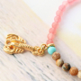 Armb&auml;nder und Ohrring Inspiration mit unseren neuen Natursteinperlen