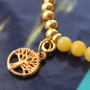 Armb&auml;nder und Ohrring Inspiration mit unseren neuen Natursteinperlen
