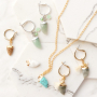 Machen Sie den sch&ouml;nsten Schmuck mit unseren neuen Natursteinanh&auml;ngern