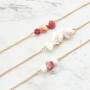 Fangen Sie an! Machen Sie coolen Schmuck mit unserer neuen Kollektion Muschelperlen und Chips Stone Perlen 