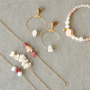 Fangen Sie an! Machen Sie coolen Schmuck mit unserer neuen Kollektion Muschelperlen und Chips Stone Perlen 