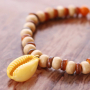 Neue Perlen Holz f&uuml;r die sch&ouml;nsten prachtvollsten Armb&auml;nder