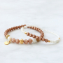 Polaris Elements Perlen Schmuck in warmen Farben mit herbstliche Look
