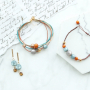 Polaris Elements Perlen Schmuck in warmen Farben mit herbstliche Look