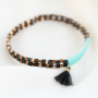 Mit den neuen Miyuki-Perlen k&ouml;nnen Sie diese Ohrringe und Armb&auml;nder herstellen.