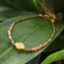 Dieser Schmuck wird mit den neuen Facetten Top Glas Perlen Cube hergestellt