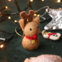 Machen Sie die sch&ouml;nsten Weihnachtsanh&auml;nger mit unserer neuen Kollektion Weihnachtsfiguren aus Filz und Pailletten