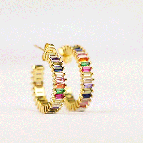 Kaufen Sie diesen auff&auml;lligen Zirkonia Schmuck Regenbogen f&uuml;r Ihre Kollektion