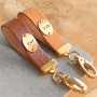 Lederarmb&auml;nder und Schl&uuml;sselanh&auml;nger aus wundersch&ouml;nem DQ-Leder f&uuml;r den Urlaub