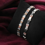 Herstellung von Armb&auml;ndern und Ohrringen mit Perlen aus Hematite