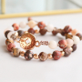 Sie k&ouml;nnen diese Armb&auml;nder mit den neuen Natursteinperlen herstellen: