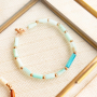 Sie k&ouml;nnen diesen Schmuck mit den Muschel Perlen Tube machen: