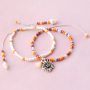 Mit den neuen Miyuki Perlen machen Sie diese Armb&auml;nder und Ohrringe: