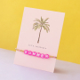 Entwerfen Sie trendige Sommerartikel mit Macram&eacute; Band und Acryl Buchstabenperlen