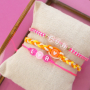 Entwerfen Sie trendige Sommerartikel mit Macram&eacute; Band und Acryl Buchstabenperlen