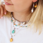 Diese Ketten und Ohrringe k&ouml;nnen mit Resin Kauri Muscheln hergestellt werden