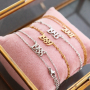 Sie machen diesen Schmuck mit dem neuesten Jahres Zwischenst&uuml;cke aus rostfreiem Stahl 
