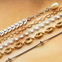 Mit Stainless Steel Jasseron k&ouml;nnen Sie diese sch&ouml;nen Schmuck leicht machen: