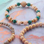 Sie k&ouml;nnen diesen sch&ouml;nen Schmuck aus Jade Natursteinperlen machen