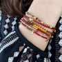 Sie k&ouml;nnen diese trendigen Armb&auml;nder selbst mit Miyuki Perlen herstellen: