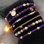 So machen Sie fantastischen Schmuck mit Acrylperlen, Facetten Perlen und DQ Metallperlen und Anh&auml;ngern: