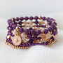 So machen Sie fantastischen Schmuck mit Acrylperlen, Facetten Perlen und DQ Metallperlen und Anh&auml;ngern:
