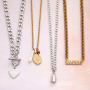 Lassen Sie sich inspirieren! Kreieren Sie einen trendigen Look mit Kettengliedern und Armb&auml;ndern: