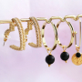 Kreieren Sie selbst trendy Statement Schmuck mit der neuen DQ Metall Ohrringe Kollektion