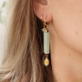 Mit den W&uuml;rfel-Buchstaben-Perlen aus Edelstahl k&ouml;nnen Sie ganz einfach diesen stilvollen Schmuck herstellen: