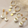 Legen Sie los und kreieren Sie den sch&ouml;nsten Schmuck mit den Pearl Shine Muschelartikeln und Brass Elements Zirkonia! 