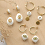 Legen Sie los und kreieren Sie den sch&ouml;nsten Schmuck mit den Pearl Shine Muschelartikeln und Brass Elements Zirkonia! 