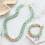 Machen Sie mit den beliebten Acrylgliedern modischen Statement-Schmuck und Accessoires!