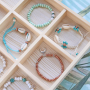Herstellung von M&auml;nner- und Frauenarmb&auml;ndern mit Holzperlen