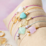 Gestalten Sie Armb&auml;nder und Ohrringe in den angesagten Trendfarben mit modischen Facettenperlen