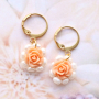 Eleganten Schmuck mit Rosen-Perlen, Rocailles und Edelstahlzubeh&ouml;r herstellen.