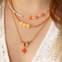 Eleganten Schmuck mit Rosen-Perlen, Rocailles und Edelstahlzubeh&ouml;r herstellen.