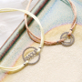 Lassen Sie sich inspirieren und fertigen Sie Schmuck an mit unserem Bestseller: Edelstahl-Zwischenst&uuml;cke und Satindraht